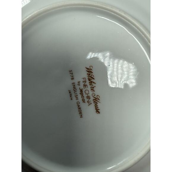 Set Of 8 Wilshire House Jepcor English Garden Bread Plates Japan China - Picture 4 of 4